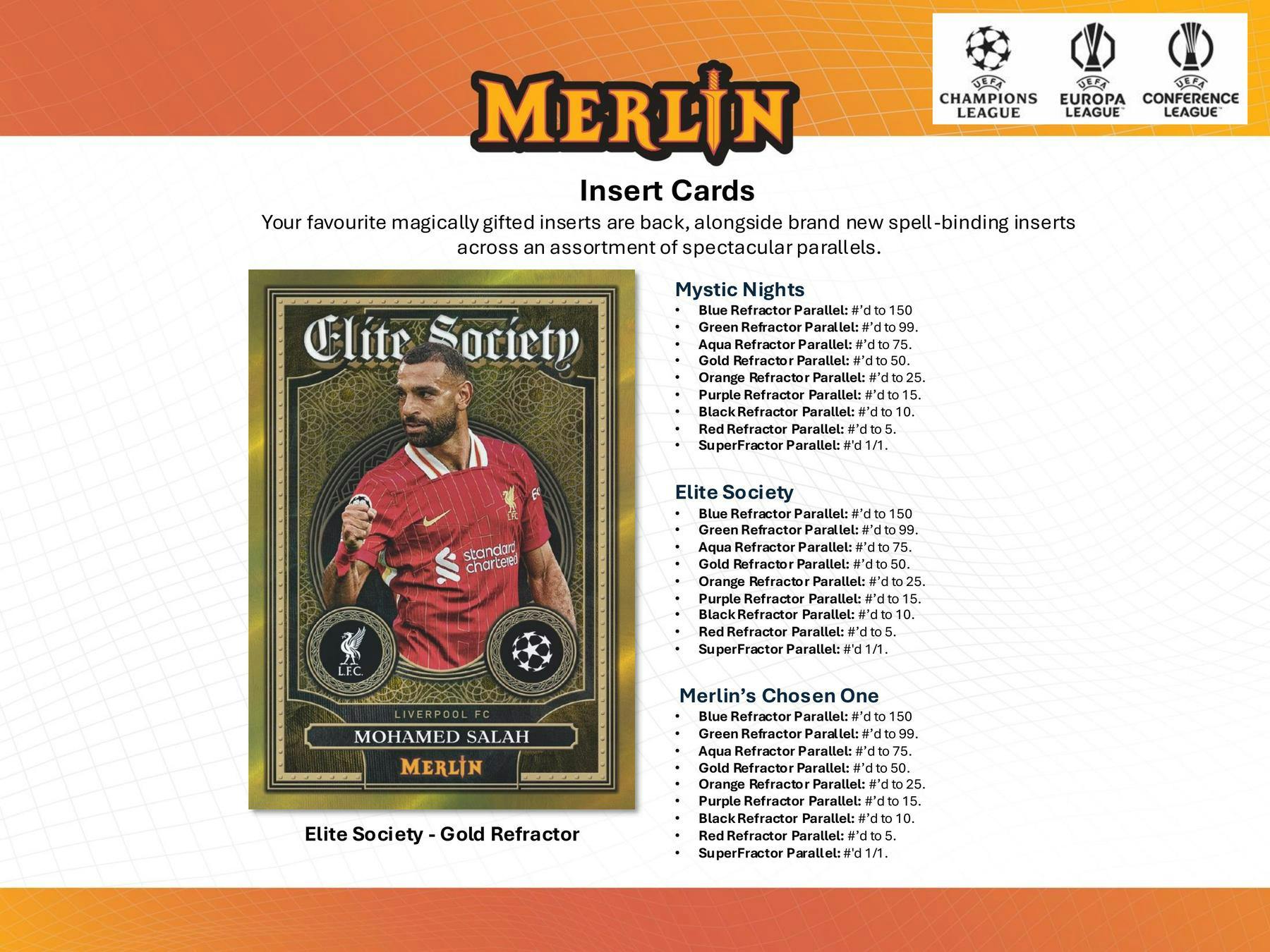 2024/25 Topps Chrome Merlin UEFA Club Competitions Soccer Hobby Box (1 Auto) - Soccer Hobby Box