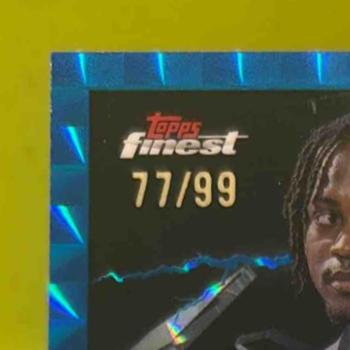 2024-25 Topps Finest Tristen Newton Electrifying Auto /99 RC Auto Timberwolves - Sports Cards