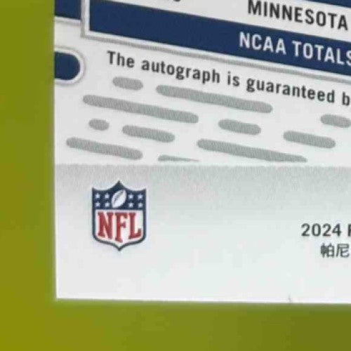 2024 Absolute Tyler Nubin Signature Rookies Spectrum 7/299 147 Auto RC NY Giants - Sports Cards