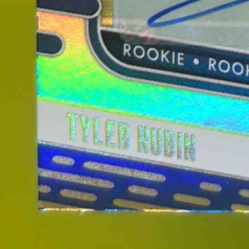 2024 Absolute Tyler Nubin Signature Rookies Spectrum 7/299 147 Auto RC NY Giants - Sports Cards