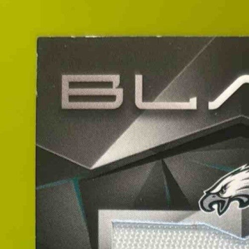 2024 Black Johnny Wilson Rookie Patch Auto 159/249 #240 RC Philadelphia Eagles - Sports Cards