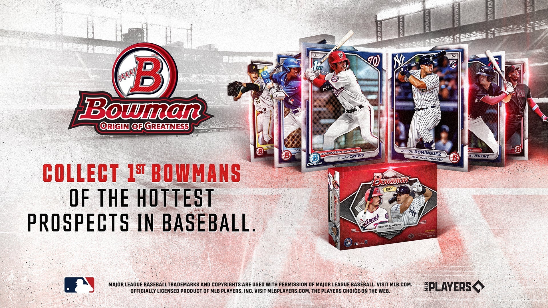 2024 Bowman Baseball Retail 24-Pack Box - MLB Blaster Box
