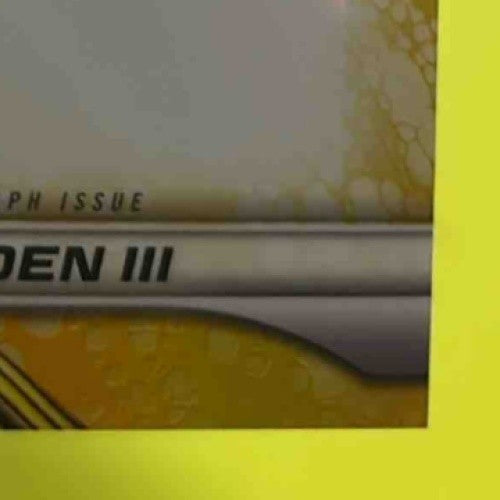 2024 Bowman Best University Luther Burden III Prospect Jumbo Relic Auto 10/99 - Sports Cards