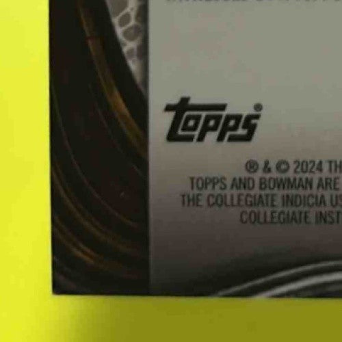 2024 Bowman Best University Luther Burden III Prospect Jumbo Relic Auto 10/99 - Sports Cards