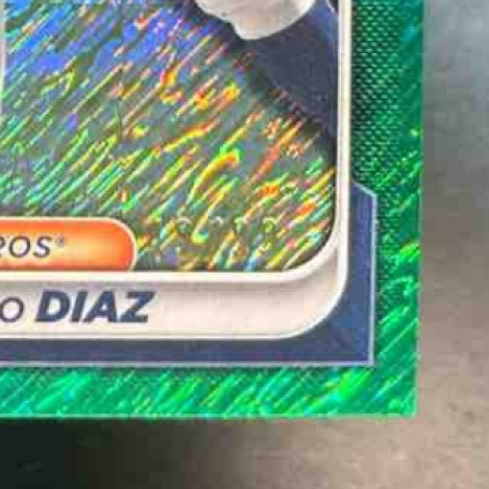 2024 Bowman Camilo Diaz Chrome Prospects Green Shimmer /99 #BCP-135 Astros - Sports Cards