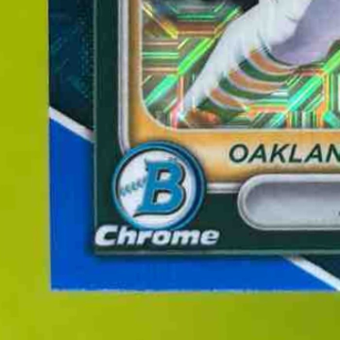 2024 Bowman Chrome Jacob Wilson Prospects Mega Box Blue /150 Athletics - Sports Cards
