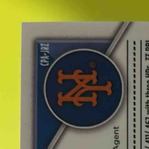 2024 Bowman Chrome Jeremy Rodriguez Auto Yellow Refractor /75 1st Prospect Mets - Sports Cards