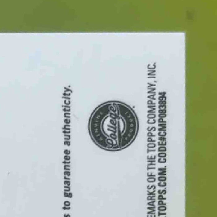 2024 Bowman Chrome University Damien Martinez Prospect Auto Miami Hurricanes - Sports Cards