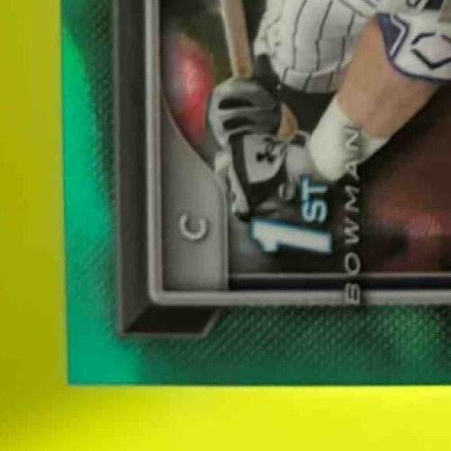 2024 Bowman Draft Cole Messina Chrome Auto Aqua Lava Refractor /199 1st Prospect - Sports Cards