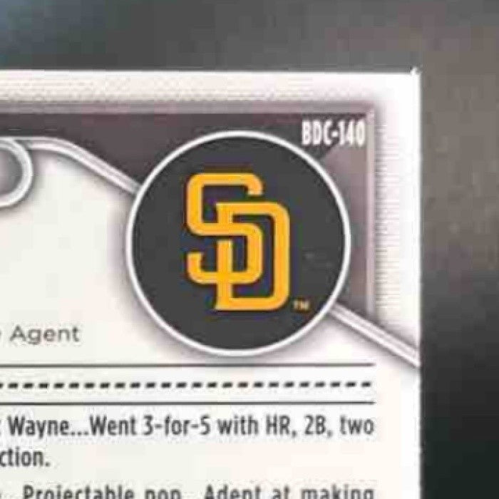 2024 Bowman Draft Ethan Salas Chrome Peanuts #BDC-140 San Diego Padres - Sports Cards