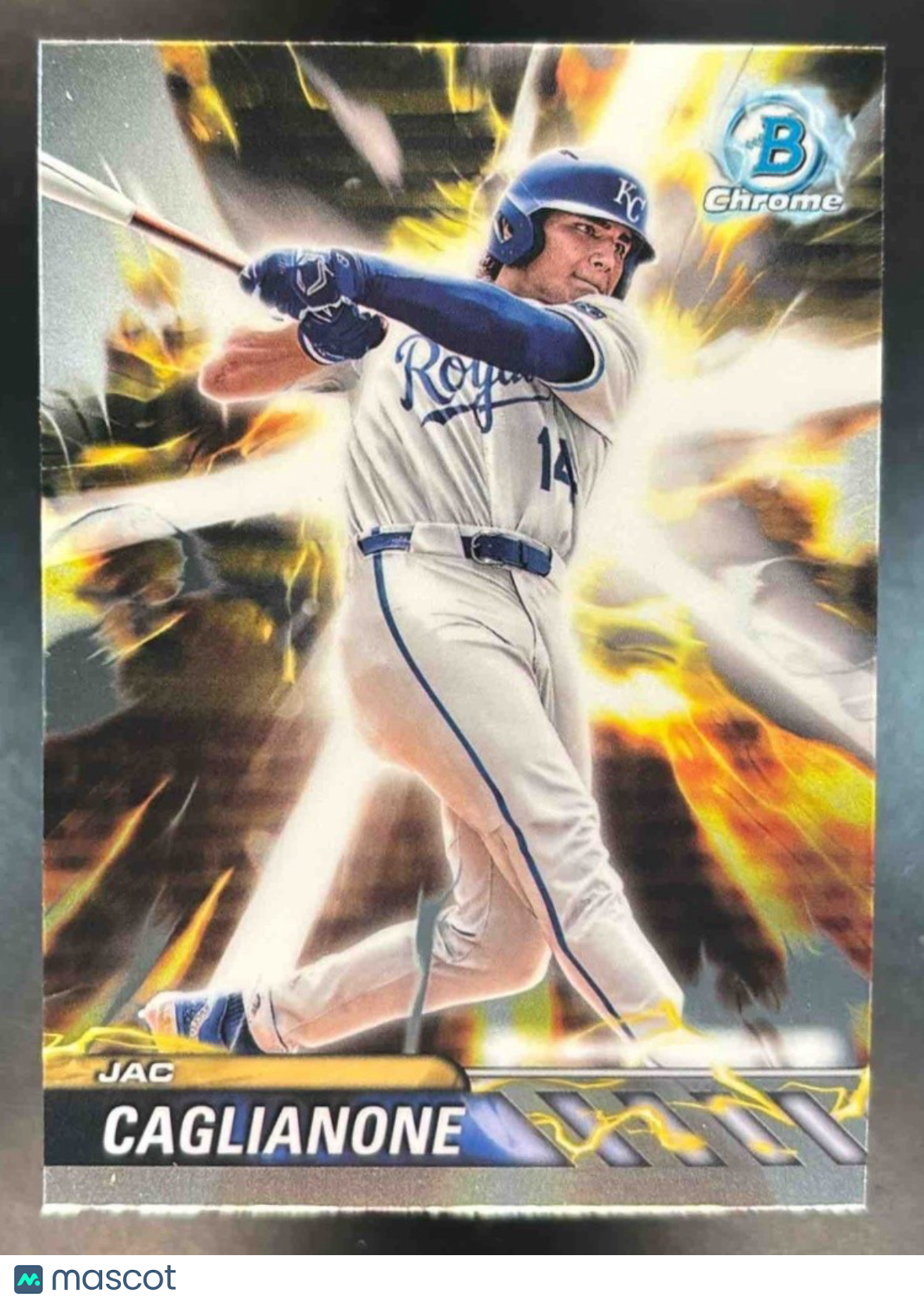2024 Bowman Draft Jac Caglianone Plasma Power #PP-3 Kansas City Royals - Sports Cards