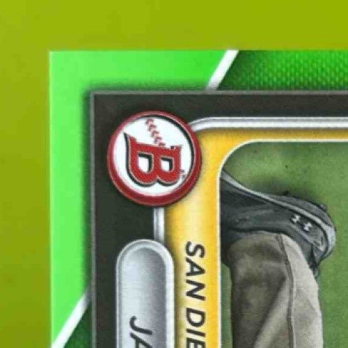 2024 Bowman Jackson Merrill Prospects Neon Green /399 #BP-145 San Diego Padres - Sports Cards