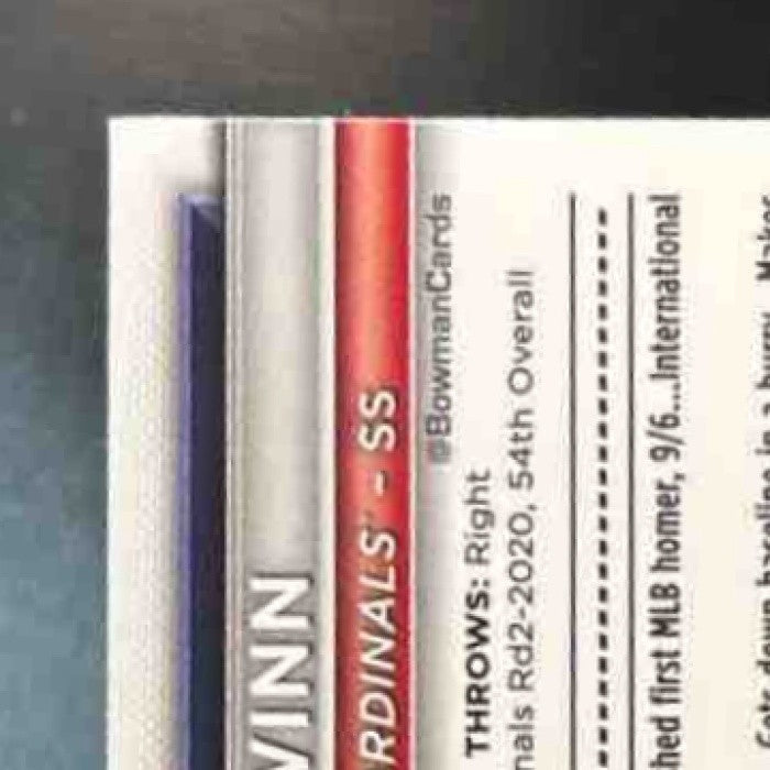 2024 Bowman Mega Box Masyn Winn Mojo Pink Refractor /199 #2 St. Louis Cardinals - Sports Cards