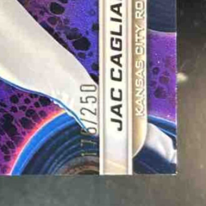 2024 Bowman’s Best Jac Caglianone Prospects Purple /250 #TP-6 Kansas City Royals - Sports Cards