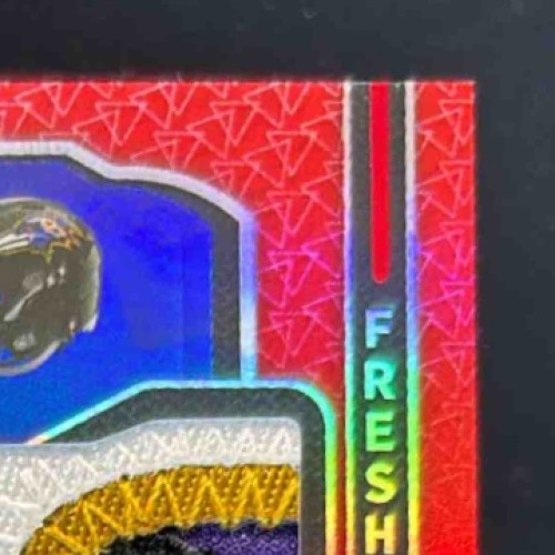 2024 Certified Devin Leary Freshman Fabric Signatures Red /199 Ravens - Sports Cards