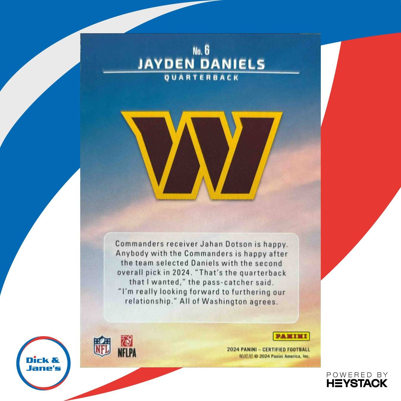 2024 Certified Jayden Daniels Franchise Foundations Bronze Mirror 22/299 #6 RC - Sports Cards