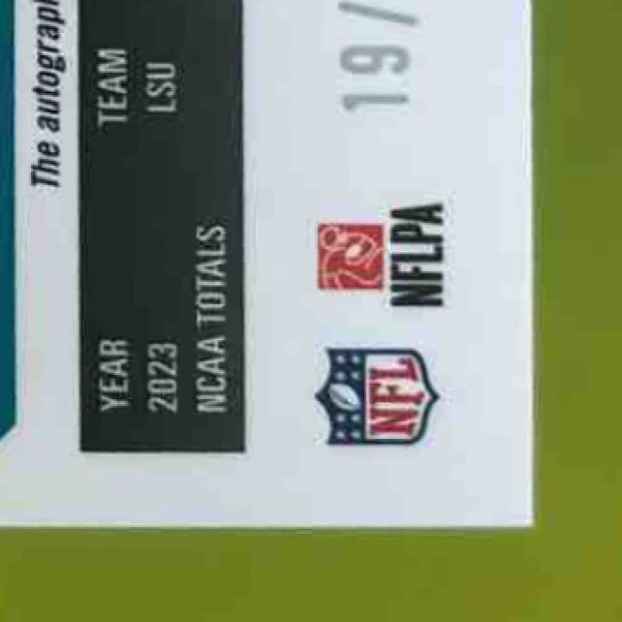 2024 Contenders Optic Brian Thomas Jr. Rookie Ticket Auto Green /24 Jaguars - Sports Cards