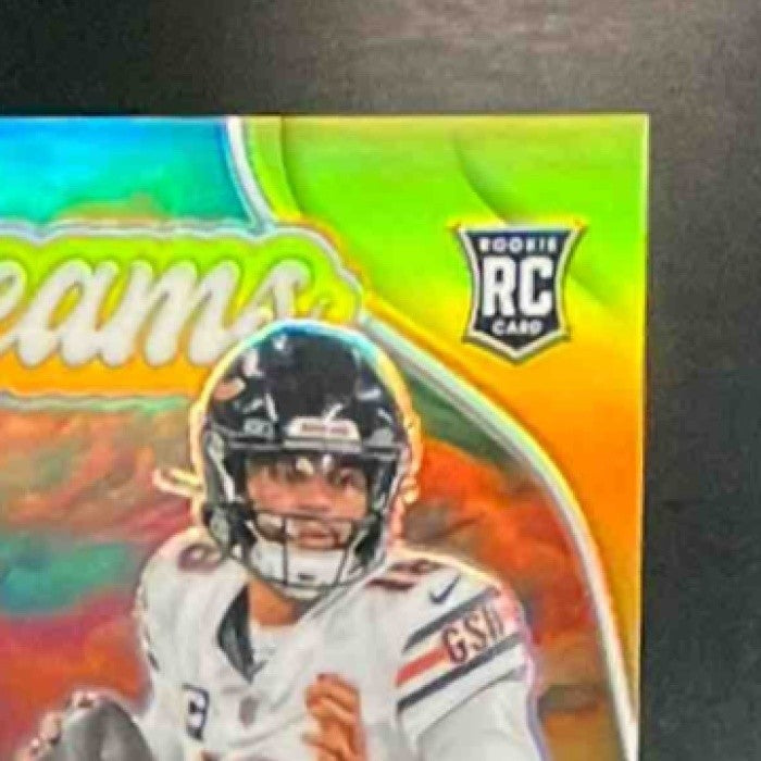 2024 Contenders Optic Caleb Williams Dreams Gold Prizm 01/10 RC Chicago Bears - Sports Cards