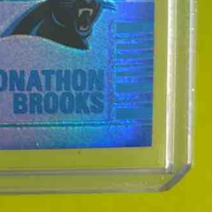 2024 Contenders Optic Jonathon Brook Rookie Ticket RPS Auto Blue /75 RC Panthers - Sports Cards
