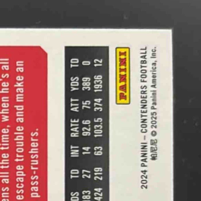 2024 Contenders Patrick Mahomes II Game Ticket /499 #50 Kansas City Chiefs - Sports Cards