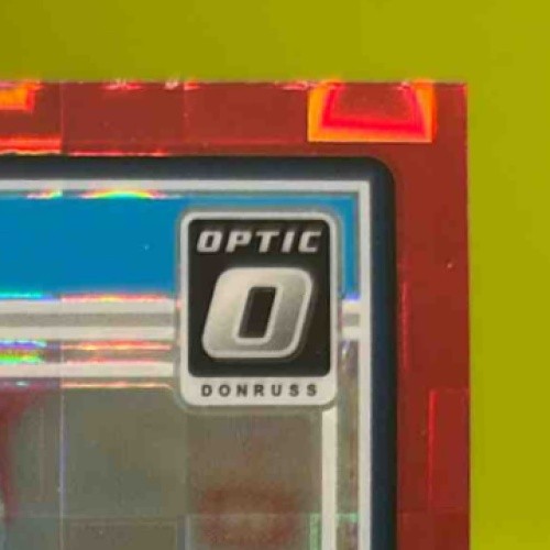 2024 Donruss Drake Maye Optic Rated Rookie Preview Red Pandora #379 New England - Sports Cards