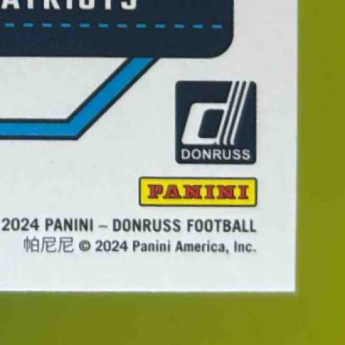 2024 Donruss Drake Maye Press Proof Green RC Rated Rookie New England Patriots - Sports Cards