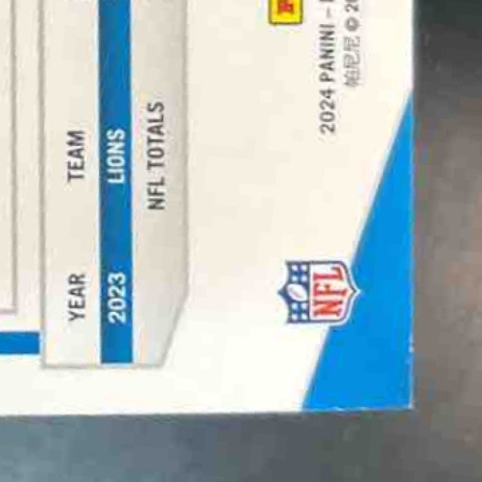 2024 Donruss Elite Amon-Ra St. Brown Aspirations Shimmer /875 #87 Detroit Lions - Sports Cards