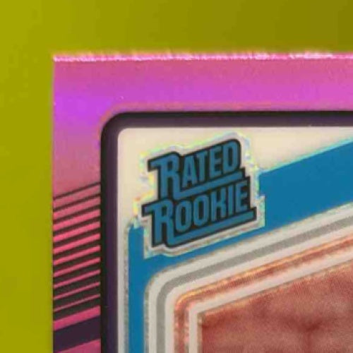 2024 Donruss J.J. McCarthy Optic Rated Rookie Preview Pink 303 Minnesota Vikings - Sports Cards