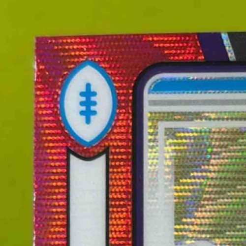 2024 Donruss J.J. McCarthy Optic Rated Rookie Preview Red Wave #303 Vikings - Sports Cards