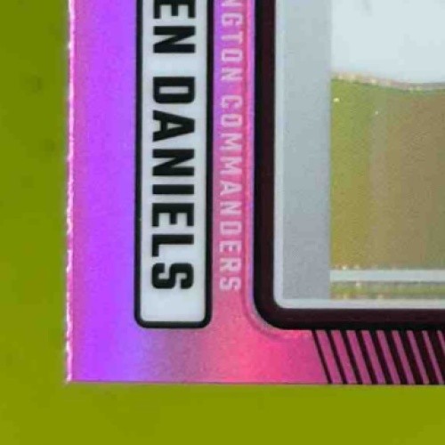 2024 Donruss Jayden Daniels Optic Rated Rookie Preview Pink #389 Commanders - Sports Cards