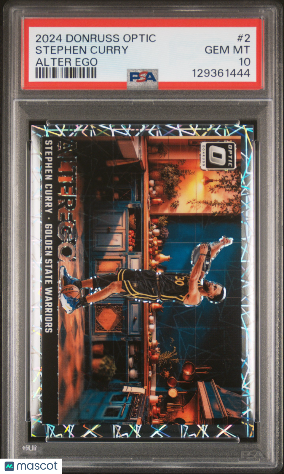 2024 Donruss Optic Alter Ego Stephen Curry PSA 10 GEM MINT Golden State Warriors - Graded Sports Cards