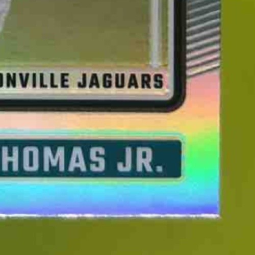 2024 Donruss Optic Brian Thomas Jr. Holo #214 Rated Rookie Jacksonville Jaguars - Sports Cards