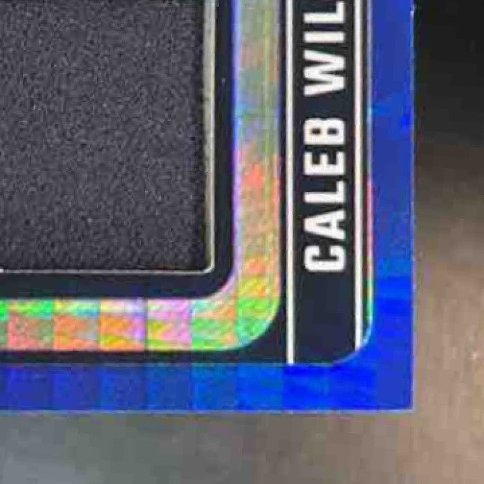 2024 Donruss Optic Caleb Williams Rookie Phenoms Blue Hyper MEM RC Chicago Bears - Sports Cards