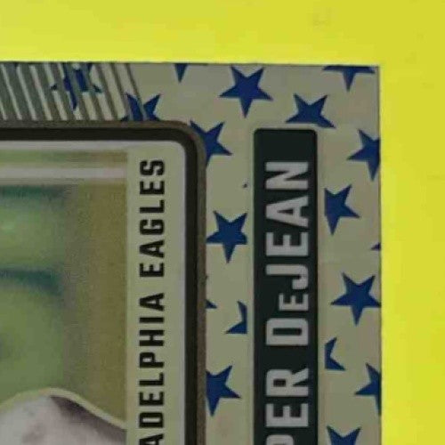 2024 Donruss Optic Cooper DeJean Blue Stars 221 Rated Rookie Philadelphia Eagles - Sports Cards