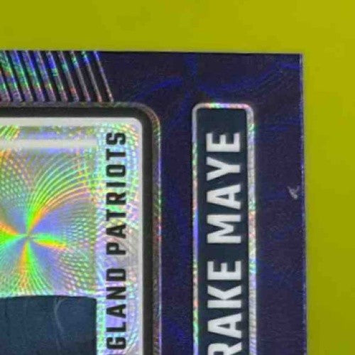 2024 Donruss Optic Drake Maye Purple Scope 229 Rated Rookie New England Patriots - Sports Cards