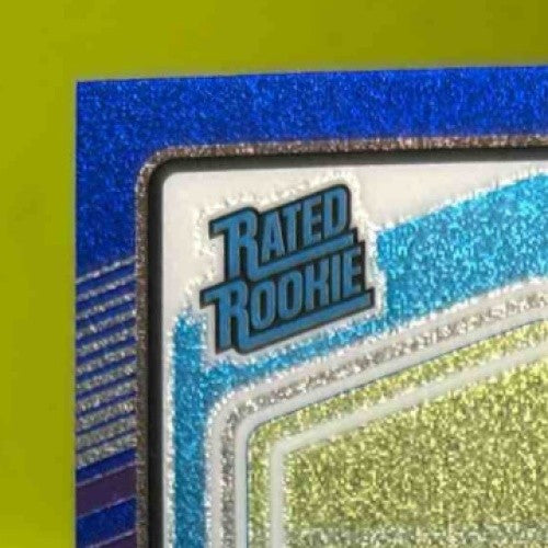 2024 Donruss Optic J.J. McCarthy Blue Glitter 235 Rated Rookie Minnesota Vikings - Sports Cards