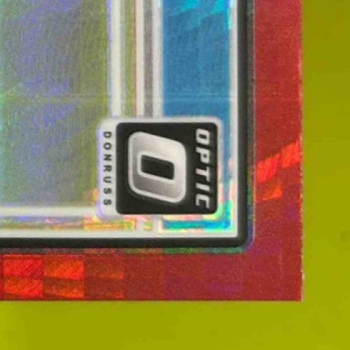 2024 Donruss Optic J.J. McCarthy Red Hyper #235 Rated Rookie Minnesota Vikings - Sports Cards