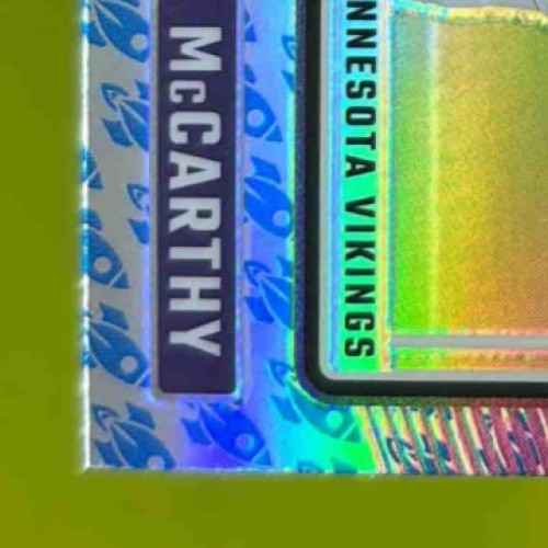 2024 Donruss Optic J.J. McCarthy Rocket #235 Rated Rookie Minnesota Vikings - Sports Cards