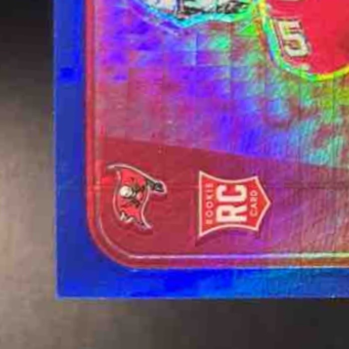 2024 Donruss Optic Jalen McMillan Rookie Phenoms Blue Hyper MEM RC Buccaneers - Sports Cards