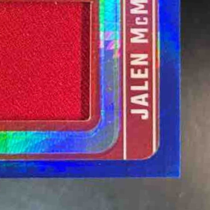 2024 Donruss Optic Jalen McMillan Rookie Phenoms Blue Hyper MEM RC Buccaneers - Sports Cards