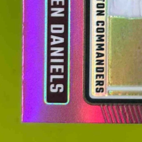 2024 Donruss Optic Jayden Daniels Pink #248 Rated Rookie Washington Commanders - Sports Cards