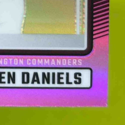 2024 Donruss Optic Jayden Daniels Pink #248 Rated Rookie Washington Commanders - Sports Cards