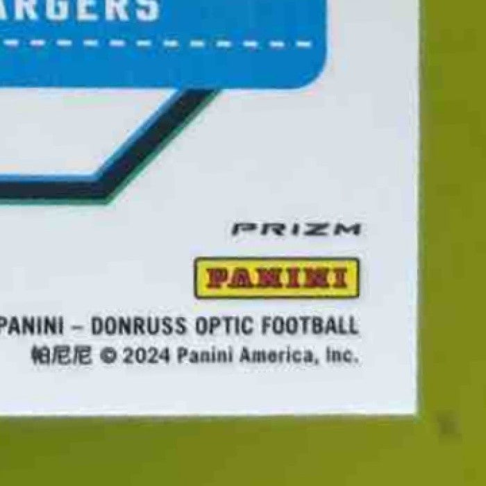 2024 Donruss Optic Kimani Vidal Gold 1/10 #262 Rated Rookie Los Angeles Chargers - Sports Cards