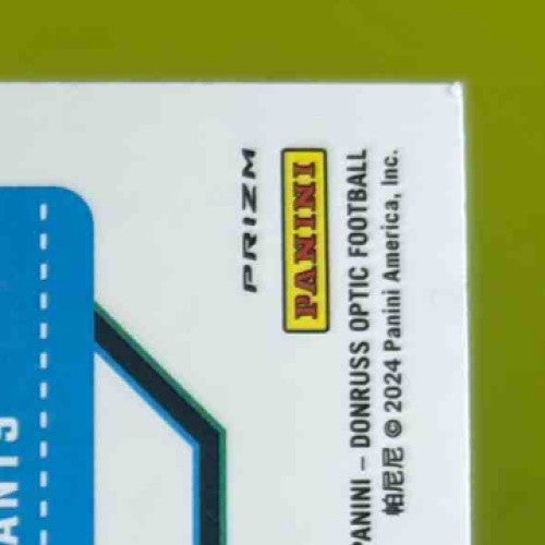 2024 Donruss Optic Malik Nabers Green Hyper #271 Rated Rookie New York Giants - Sports Cards