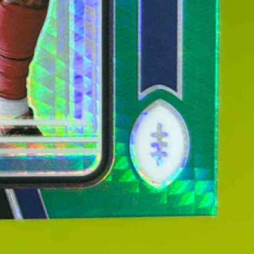 2024 Donruss Optic Malik Nabers Green Hyper #271 Rated Rookie New York Giants - Sports Cards