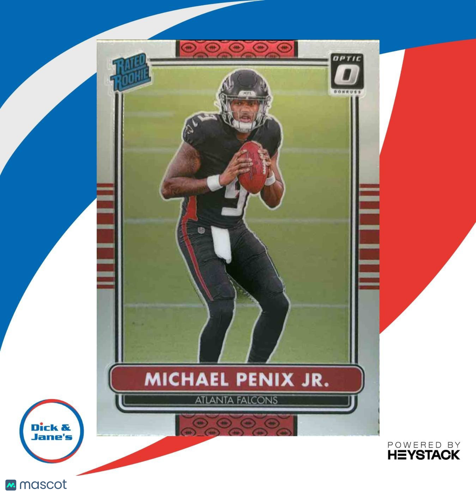 2024 Donruss Optic Michael Penix Jr. 2014 Retro Series #9 Atlanta Falcons - Sports Cards