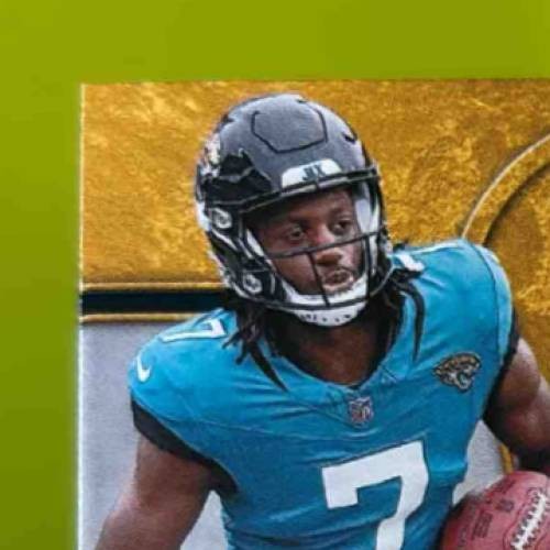 2024 Gold Standard Brian Thomas Rookie Auto Triple Jersey 119/149 Jags Auto - Sports Cards