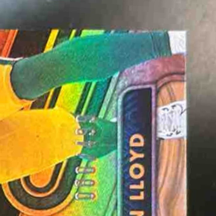 2024 Gold Standard MarShawn Lloyd Newly Minted White /75 MEM RC Green Bay Packer - Sports Cards