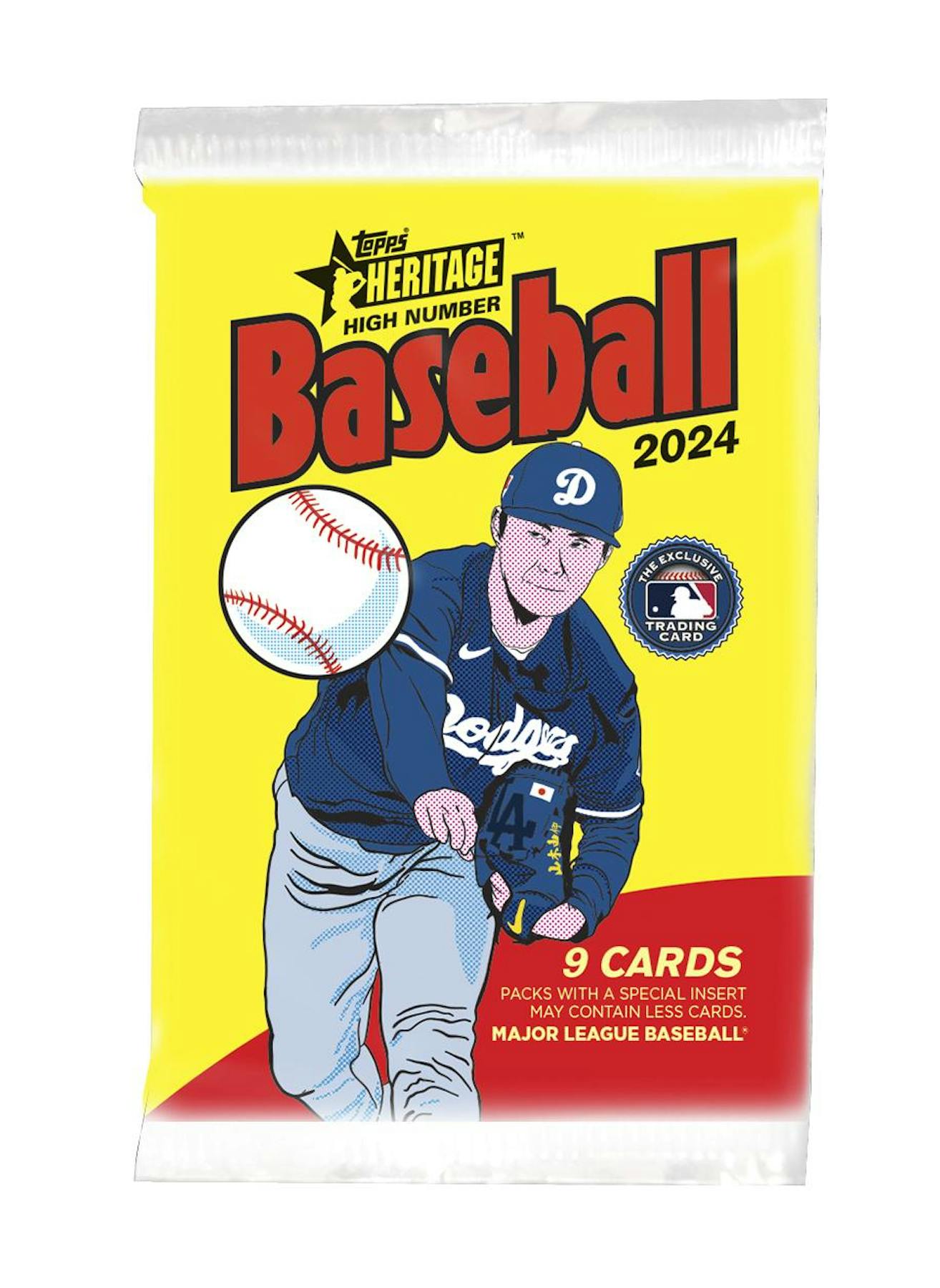 2024 Topps Heritage High Number Baseball Hobby Box (1 Auto or Relic)