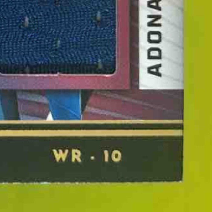 2024 Illusions Adonai Mitchell Marshall Faulk Rookie Idols Dual Patch RC Colts - Sports Cards
